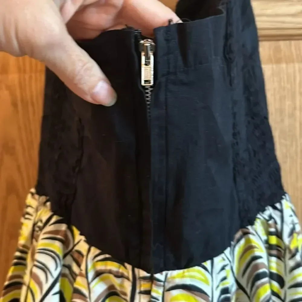 GIRLS FROM SAVOY I ANTHROPOLOGIE Memories of Feather Retro Pin-up Style Dress